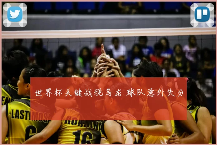 世界杯关键战现乌龙 球队意外失分