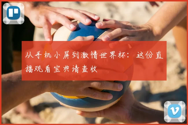 从手机小屏到激情世界杯:这份直播观看宝典请查收