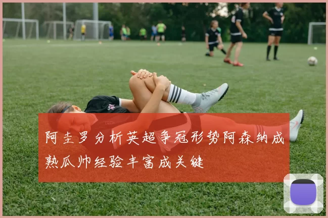 阿圭罗分析英超争冠形势阿森纳成熟瓜帅经验丰富成关键