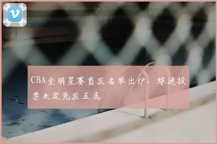 CBA全明星赛首发名单出炉，球迷投票决定先发五虎