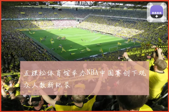 五棵松体育馆举办NBA中国赛创下观众人数新纪录