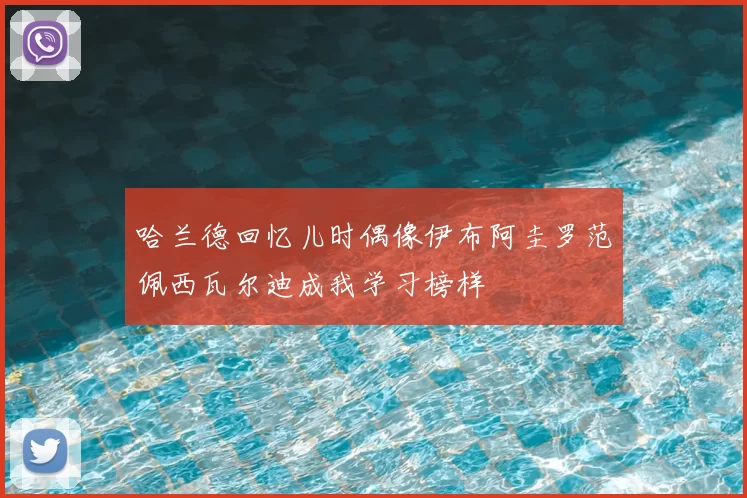 哈兰德回忆儿时偶像伊布阿圭罗范佩西瓦尔迪成我学习榜样