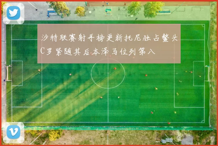 沙特联赛射手榜更新托尼独占鳌头C罗紧随其后本泽马位列第八
